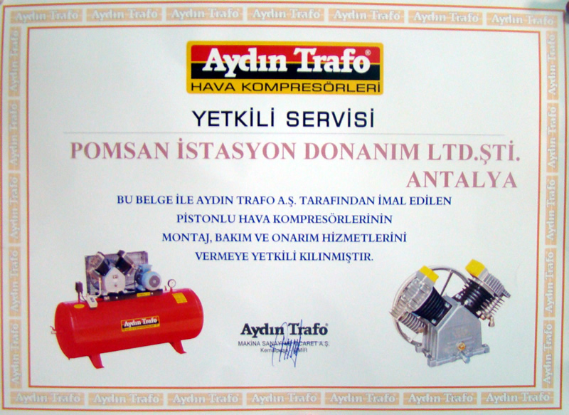 AYDIN TRAFO YETK?L? SERV?S BELGES?